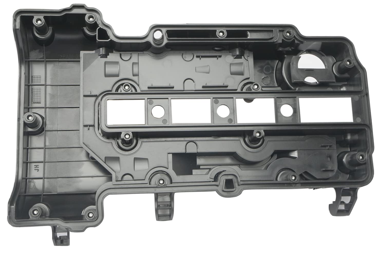 FRONEZER valve cover installation montage showing bolt alignment and gasket seating.