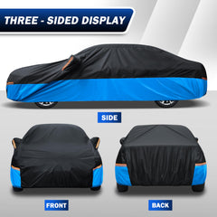FSGRICH cover uses elastic edges for a snug SUV fit.
