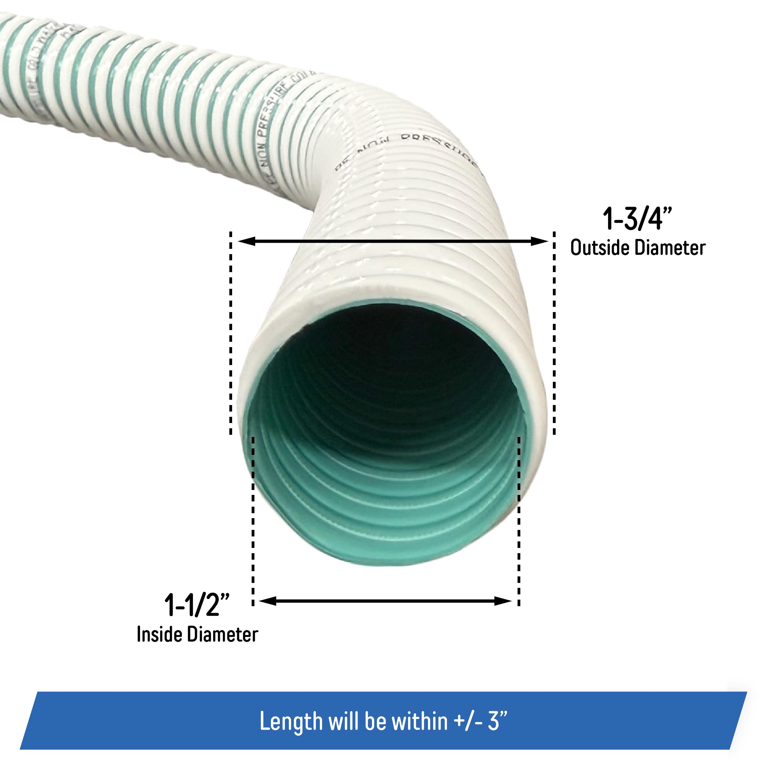 F.S.P fill hose connected to RV tank demonstrates secure gravity feed