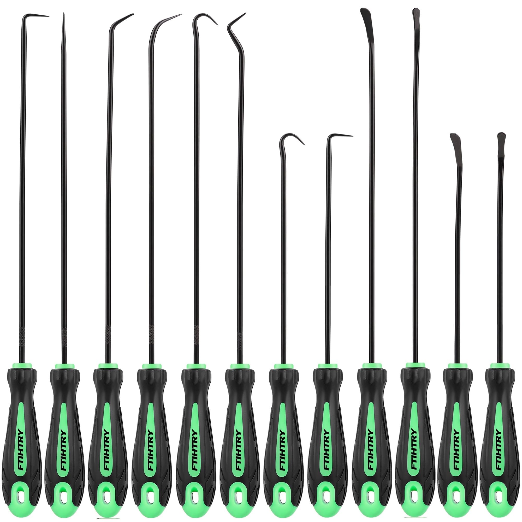 FTIHTRY 12-piece pick and hook set collection for precise component handling