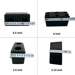 Fudatong bumper with steel washer ready for secure trailer mounting.