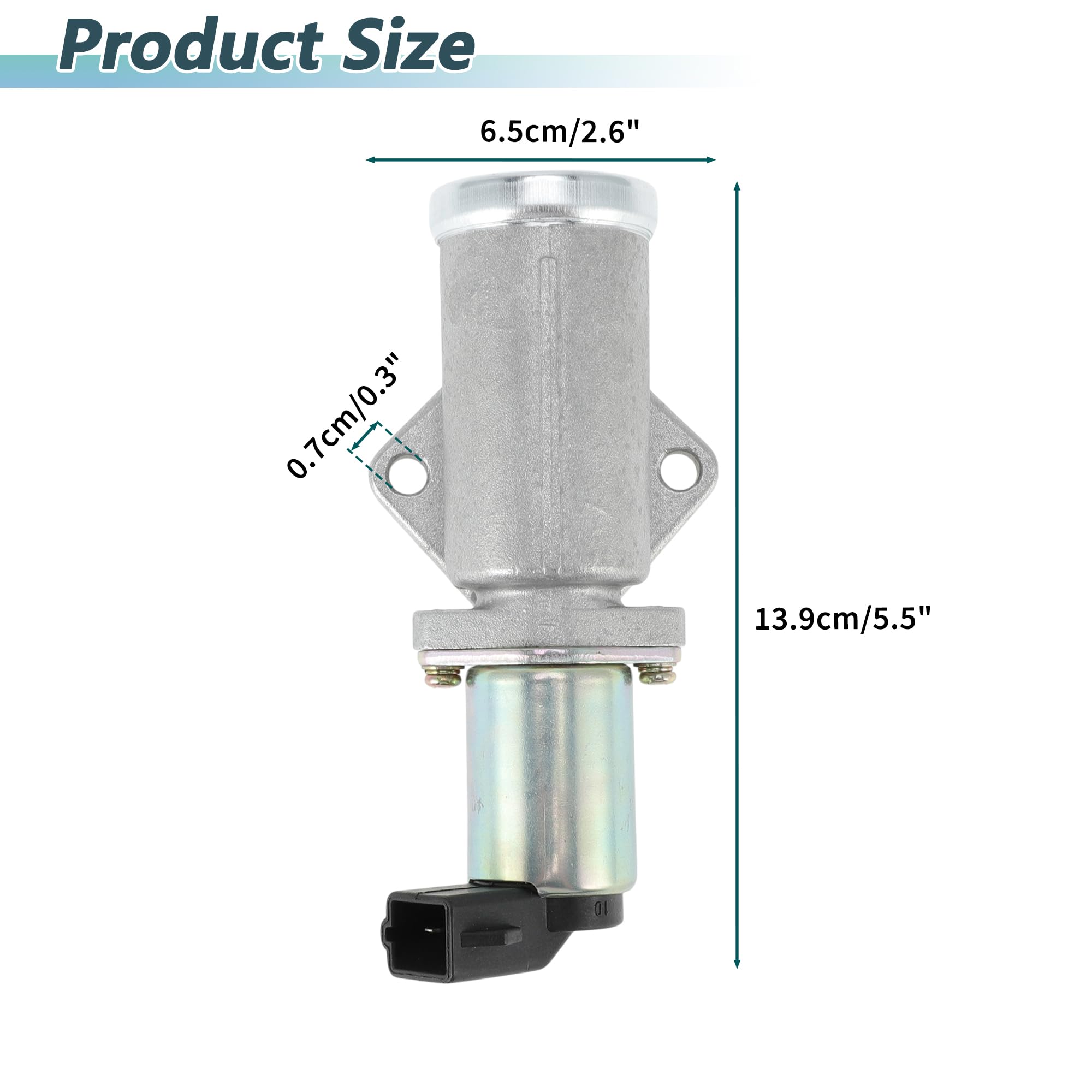 Brand label visible on FUELHOOD IAC valve for authenticity