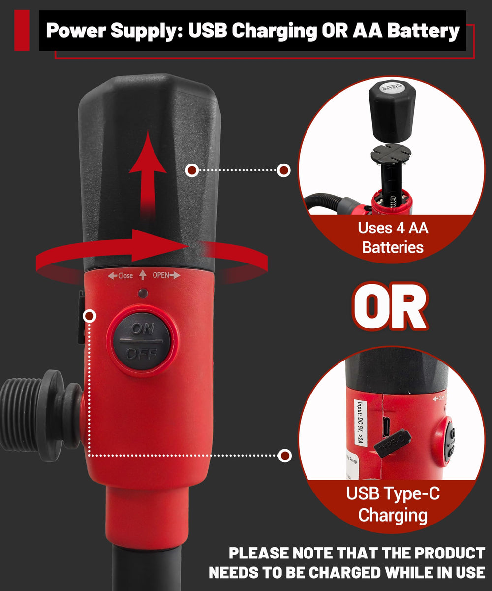 Fuelio pump leak-proof threaded connections ensure a secure seal during transfers.