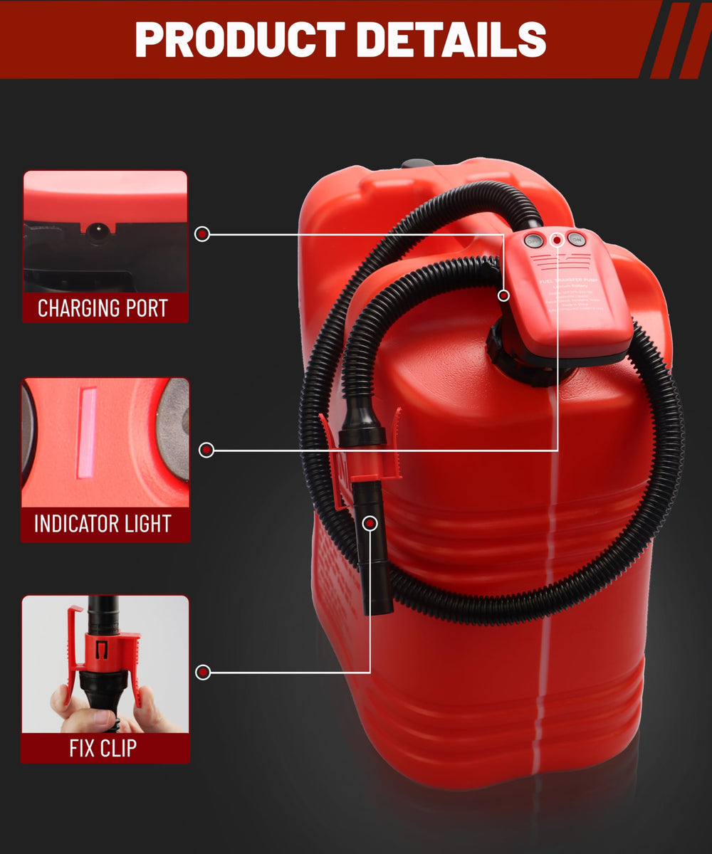 Fuelio transfer pump suitable for cars, boats, generators and more