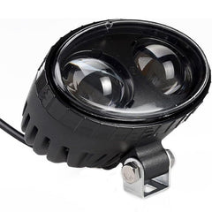 Fuguang blue forklift safety light mounted at the front improves vehicle signaling.
