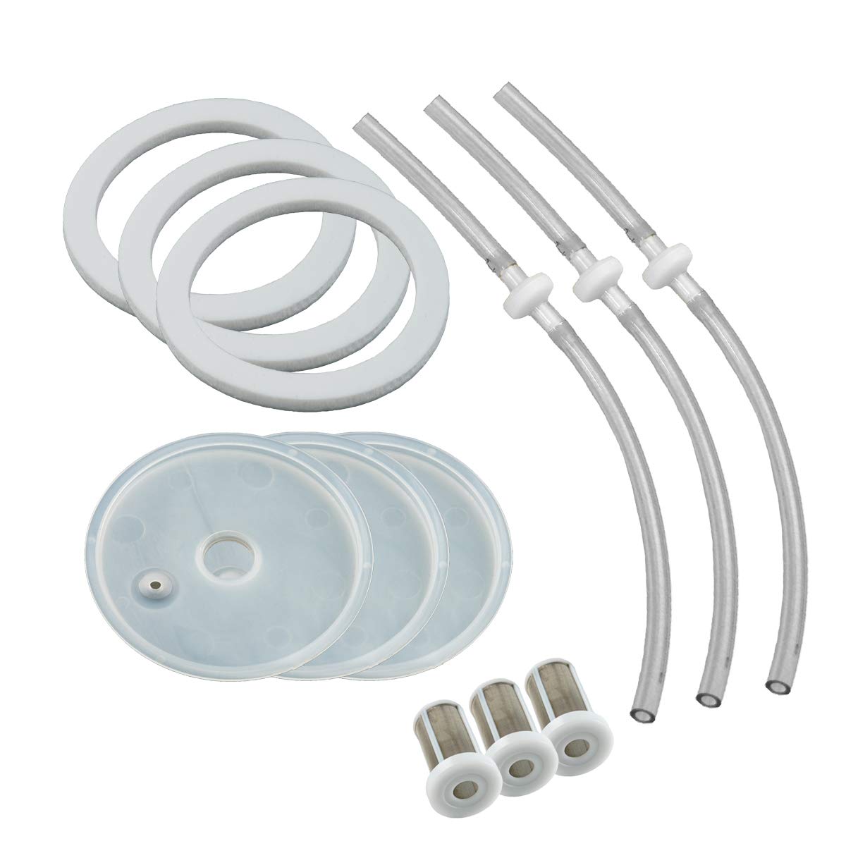 Fuji Spray 2098 bottom feed cup parts kit for secure seal with Fuji 2095 cups
