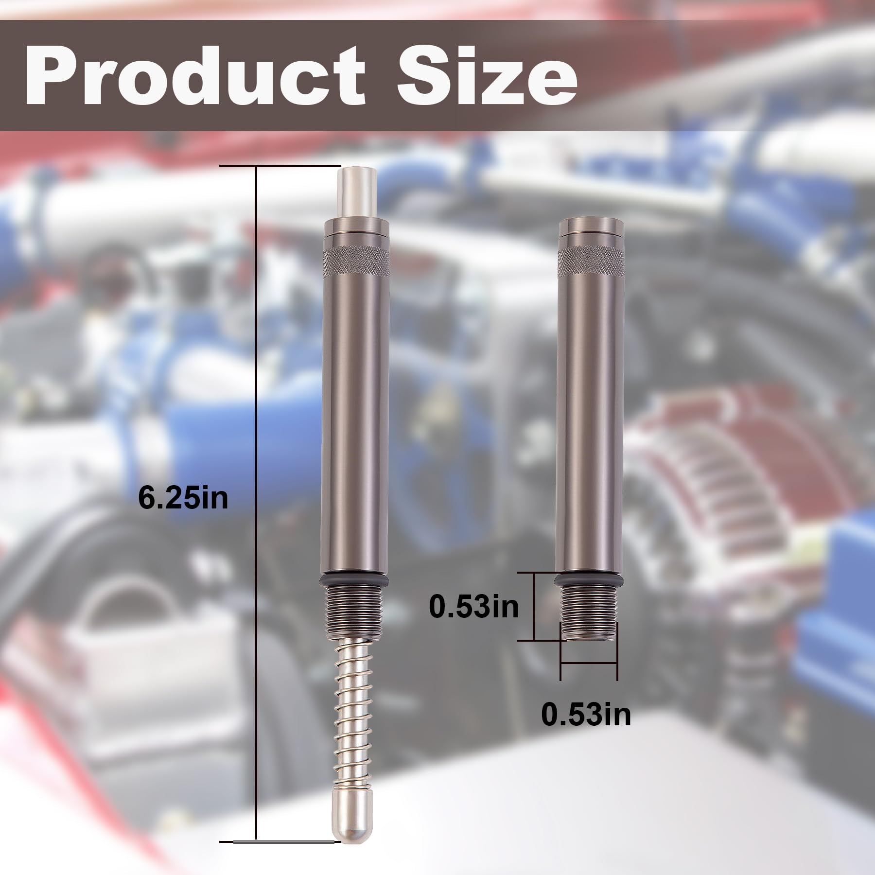 FullMayPro TDC indicator side view highlights compact design for shop ease