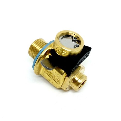 Top view of F108S short nipple for tight engine compartments