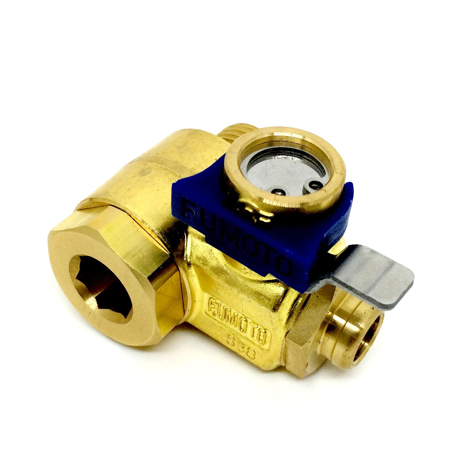Close-up of F108SX lever for smooth operation