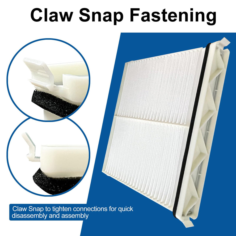 FUN-DRIVING easy-install cabin air filter makes replacement quick