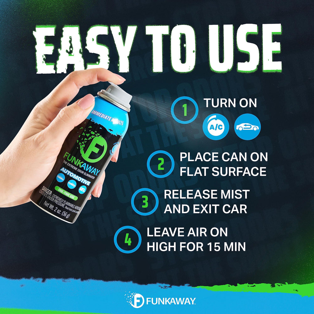 FunkAway 4-pack on display highlighting long-lasting freshness.