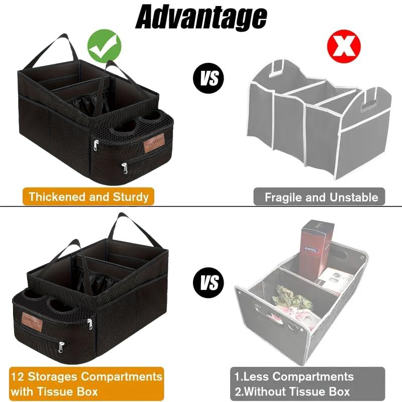 FUNNy elf durable waterproof material protects stored items on the road.