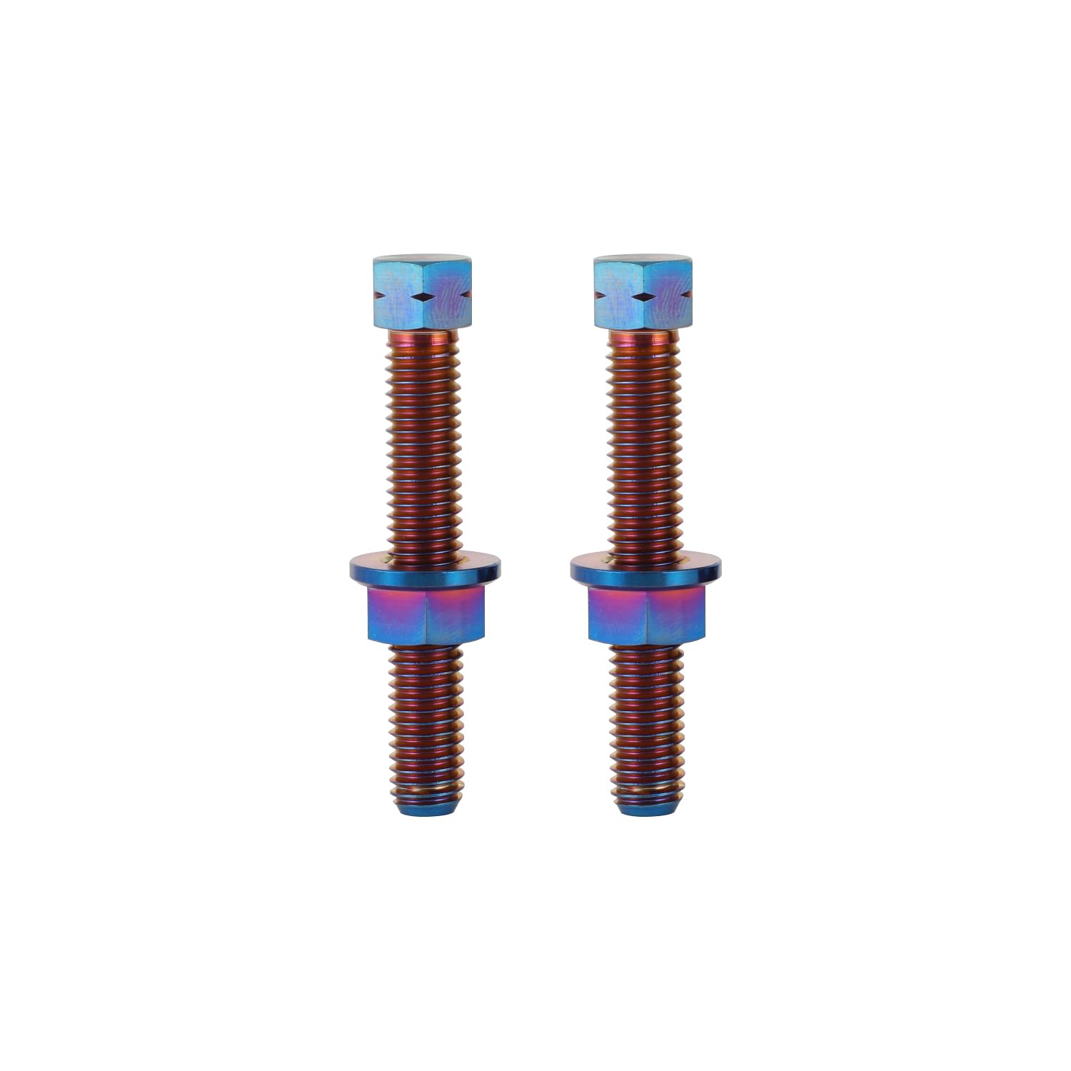 Funparts titanium alloy bolt closeup highlights lightweight strength