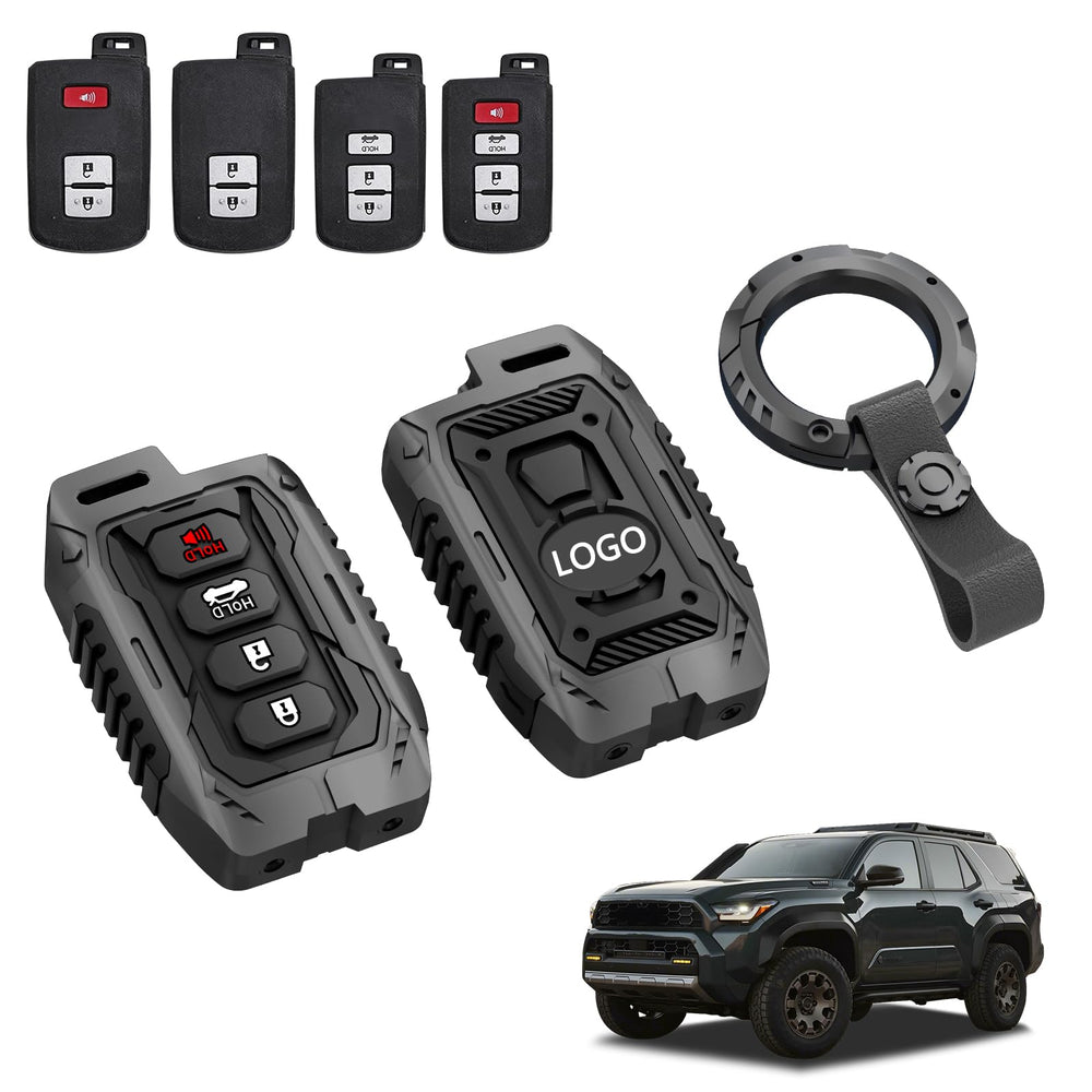 FUNY metal key fob cover outer shell protects your car key from wear and scratches.