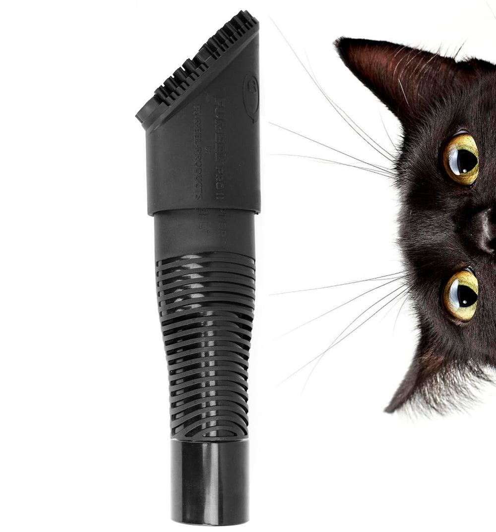 FUR-EEL Pro 2.0 combo hair removal tool removing pet hair from car seats with ease