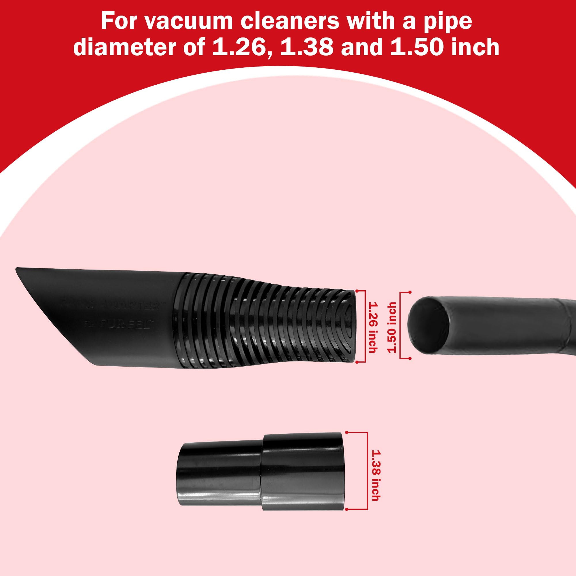 FUR-EEL Pro 2.0 replaceable brush head extends life