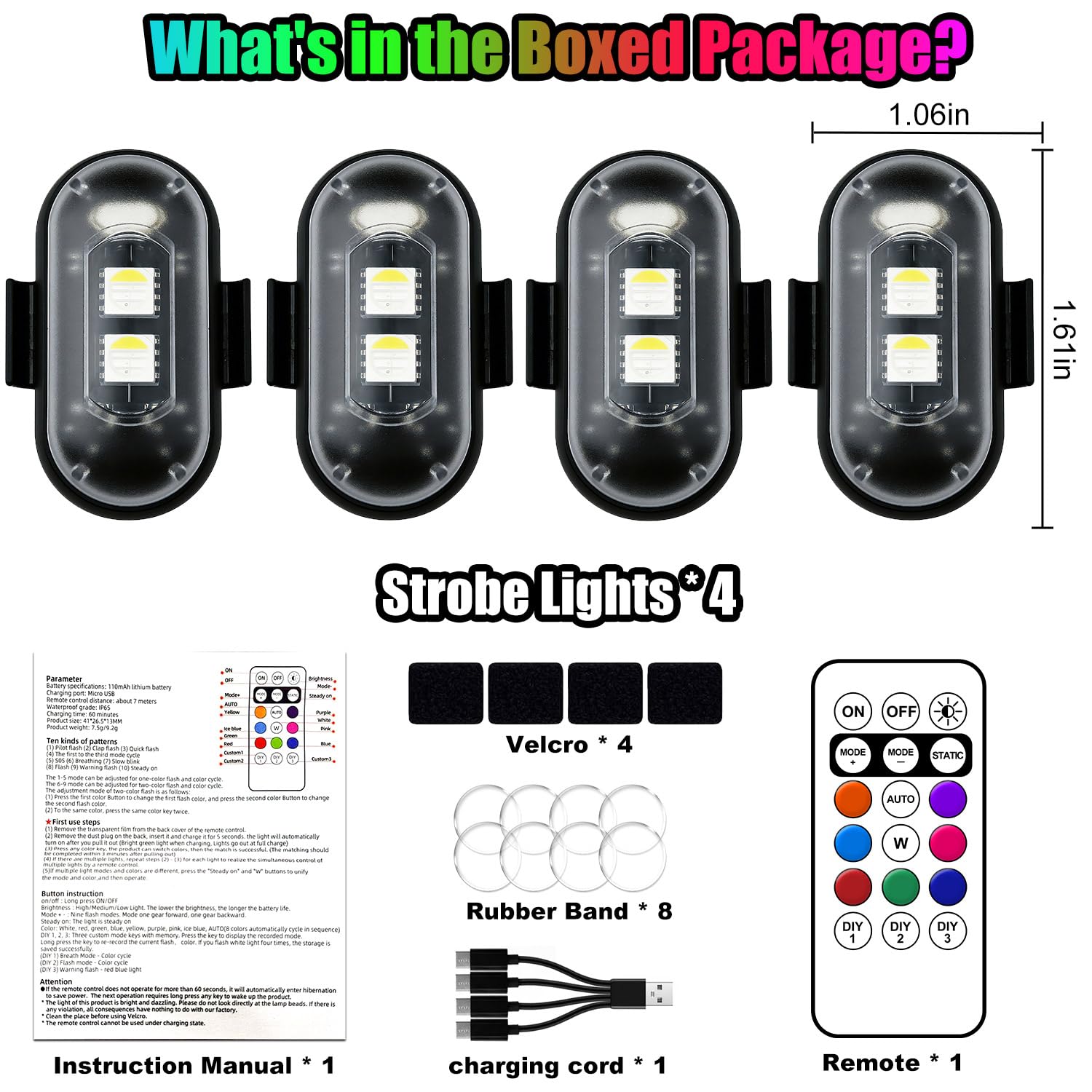Furlerkam wireless LED lights adapt to cars, boats, drones, and more