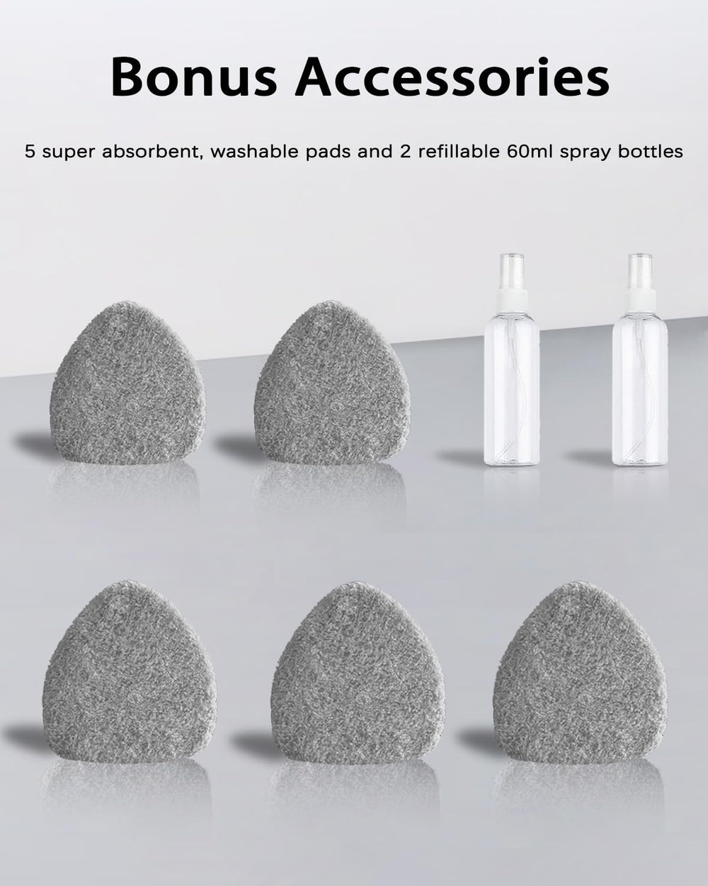 FurnisHIQ storage bag keeps all parts organized for quick on-the-go cleans.