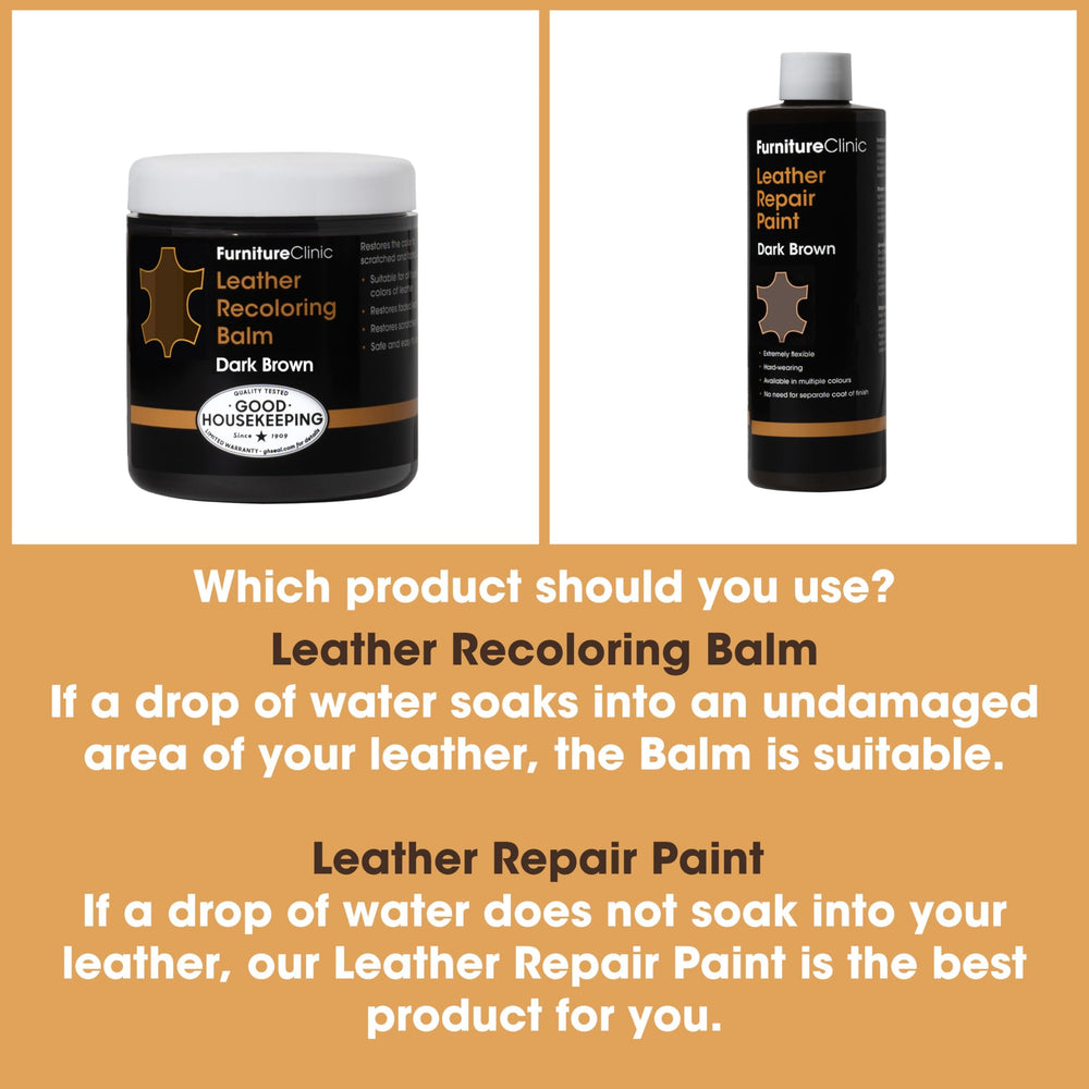 Furniture Clinic protective finish on leather surface helps resist sun wear.