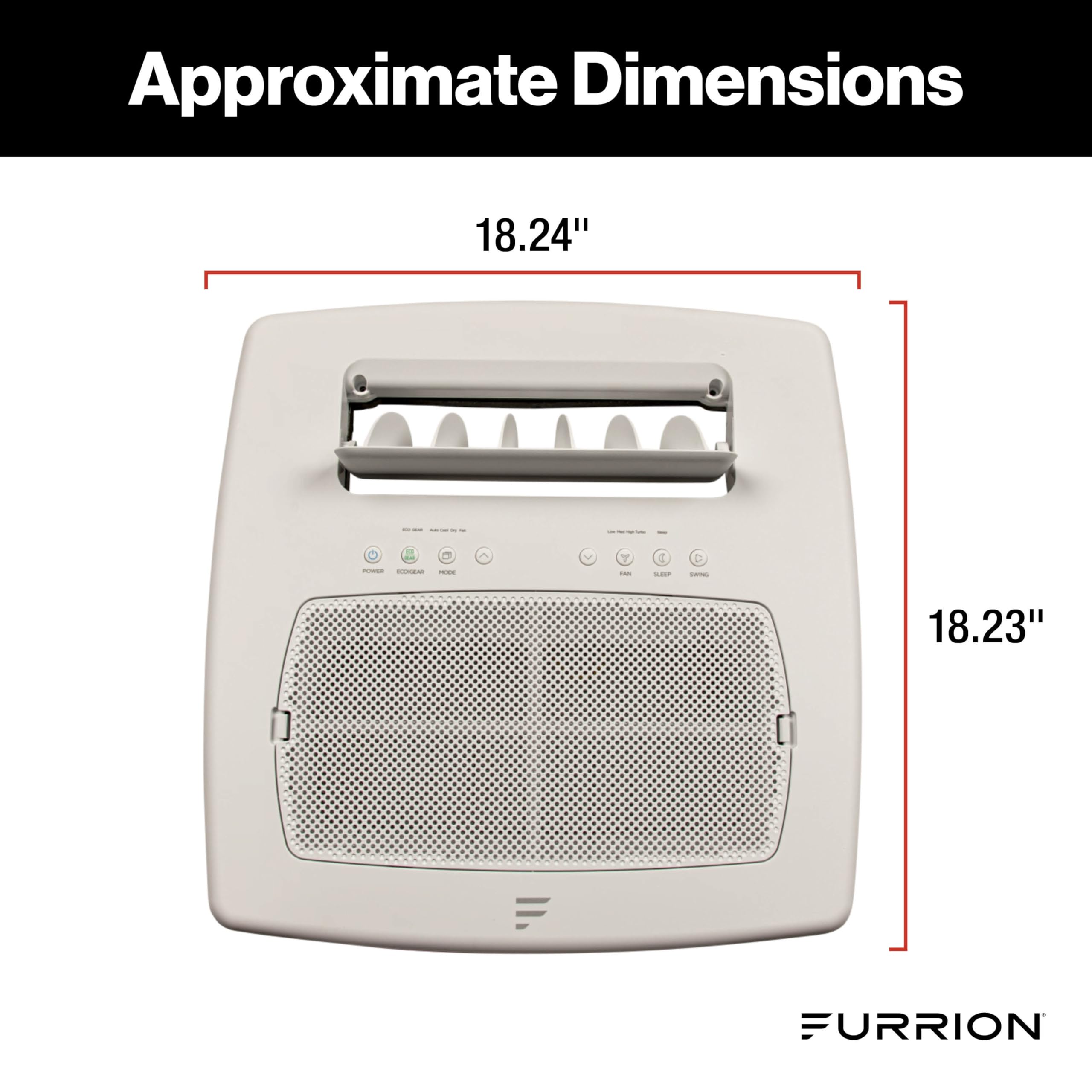 Furrion Chill Cube with operating panel and remote for precise control