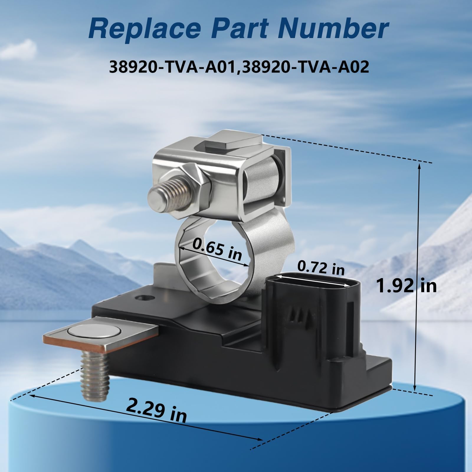 FUSCH durable metal-plastic construction resists corrosion in the engine bay