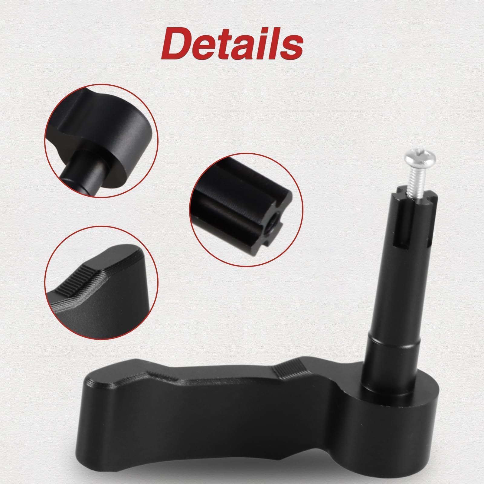 FUSCH easy-install replacement lever swap without special tools.