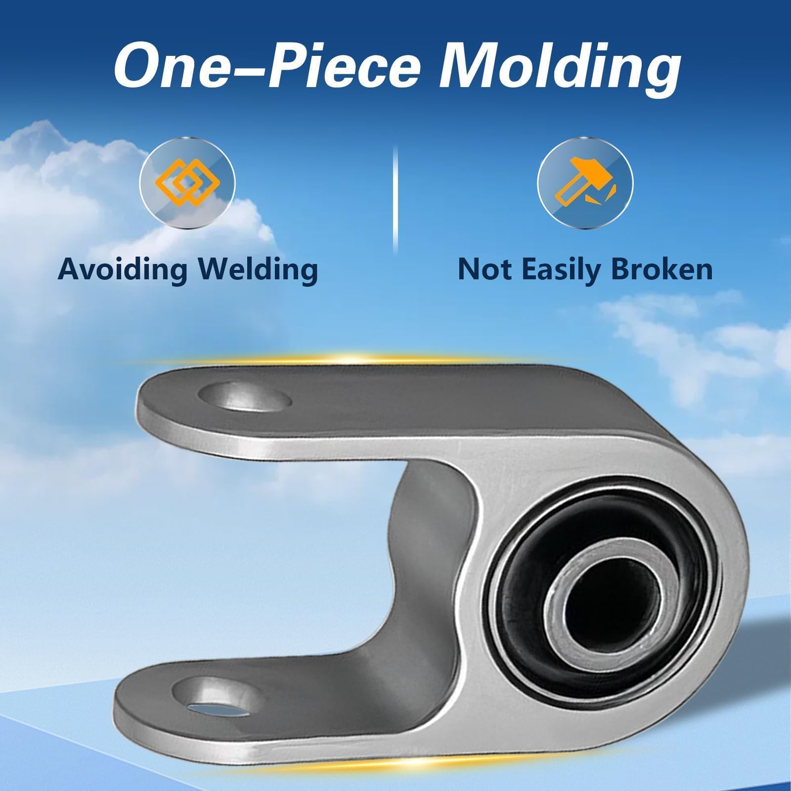 FUSCH one piece molding design eliminates welds for security