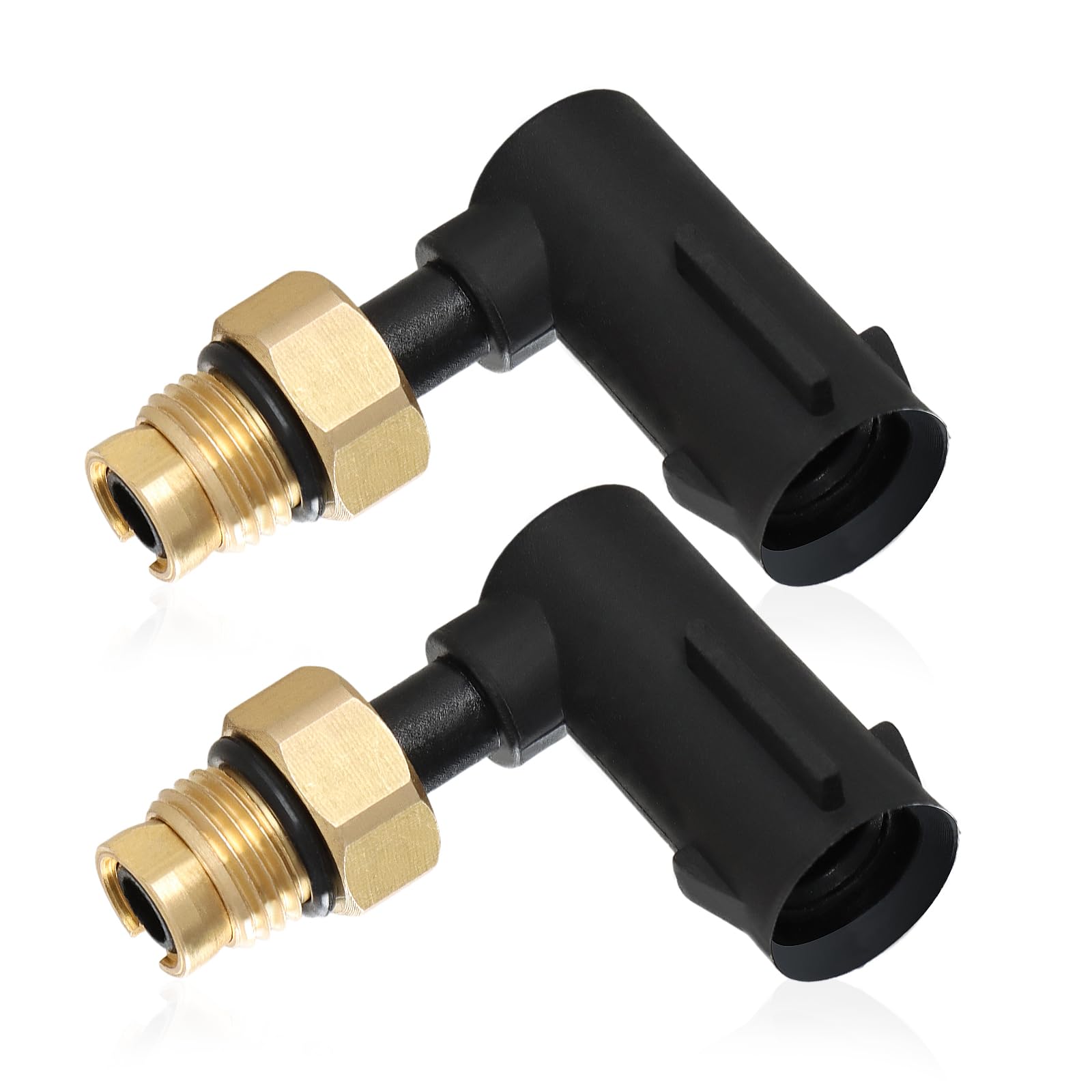FUSCH 2-pack suspension elbow repair kit for Jeep Grand Cherokee with durable brass components.