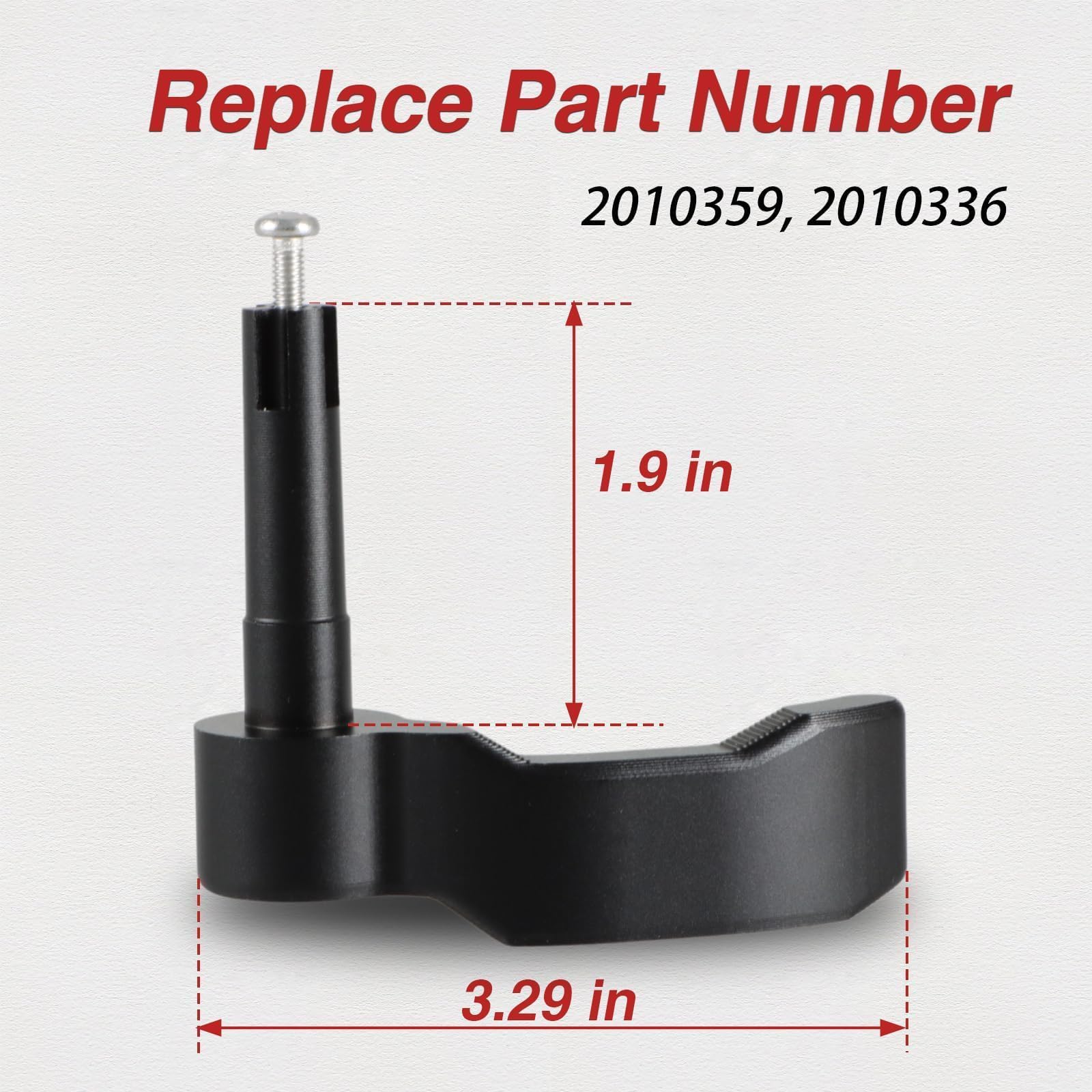 FUSCH anti-skid thumb-press end improves comfort during riding.