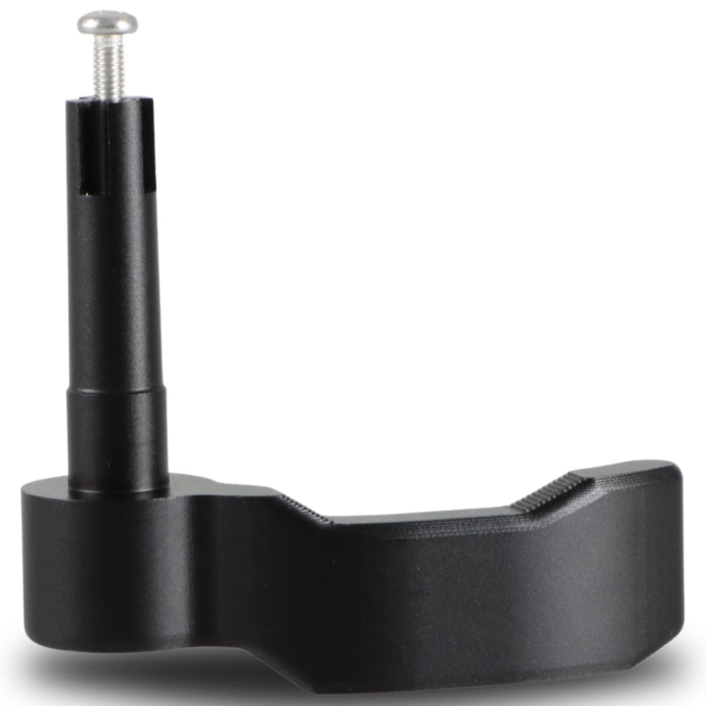 FUSCH thumb throttle lever in black aluminum for smooth control.