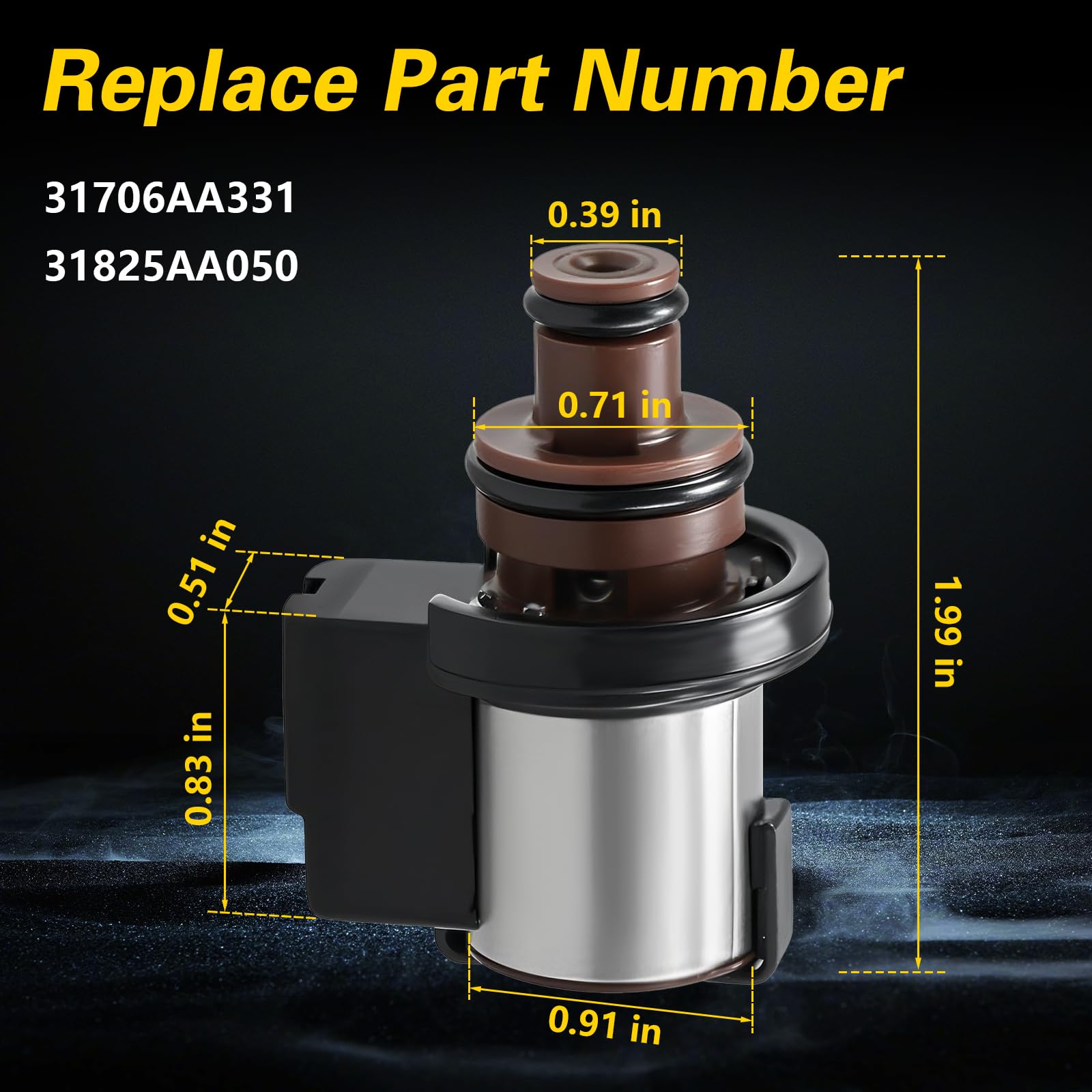 FUSCH model compatibility image, shows compatible part numbers for quick matching