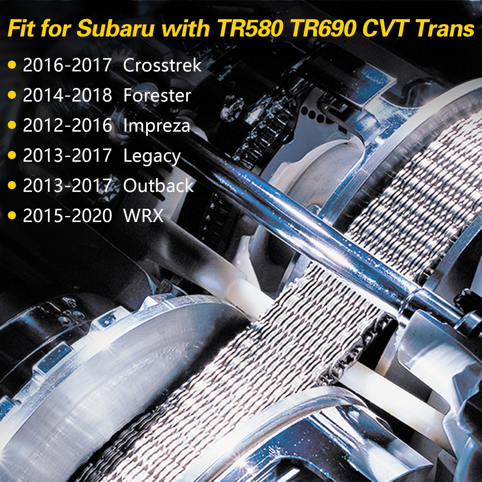 FUSCH compatibility image, Subaru TR580/TR690 transmissions and lock-up integration