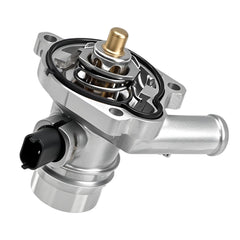 FUSCH aluminum thermostat housing for Chevy Cruze maintains ideal engine temperature.