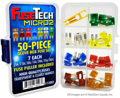 FuseTech Micro2 5A tan fuse for clear amperage visibility and reliable circuit protection