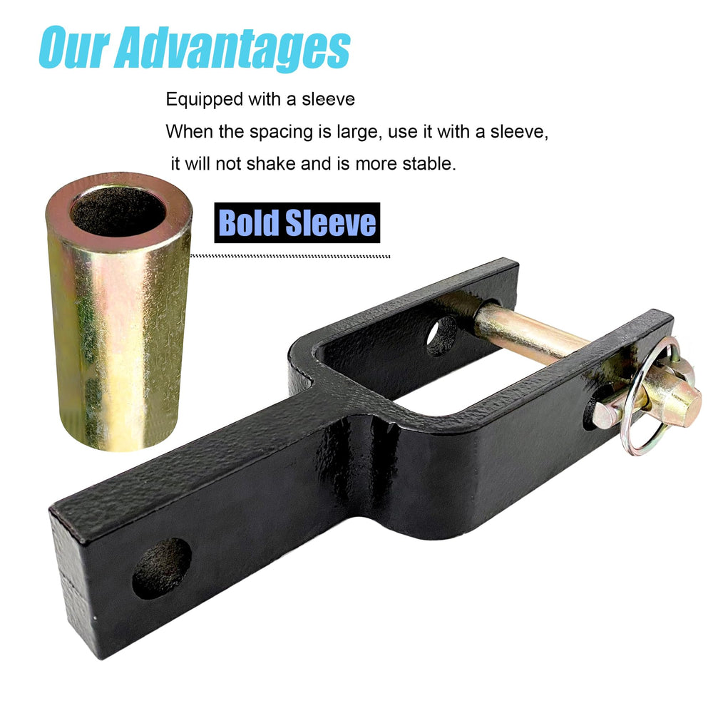 FUYEAR adapter sleeve with thick design enabling easier connection on implements