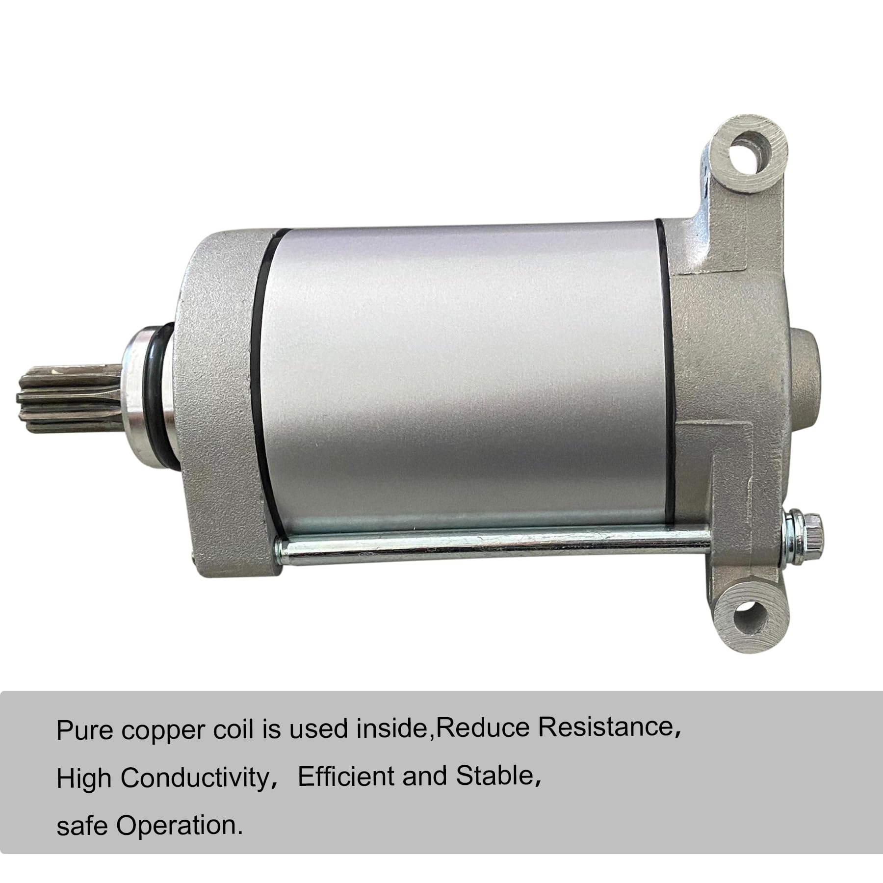 FUYEAR starter motor CCW rotation compatible with Hisun systems