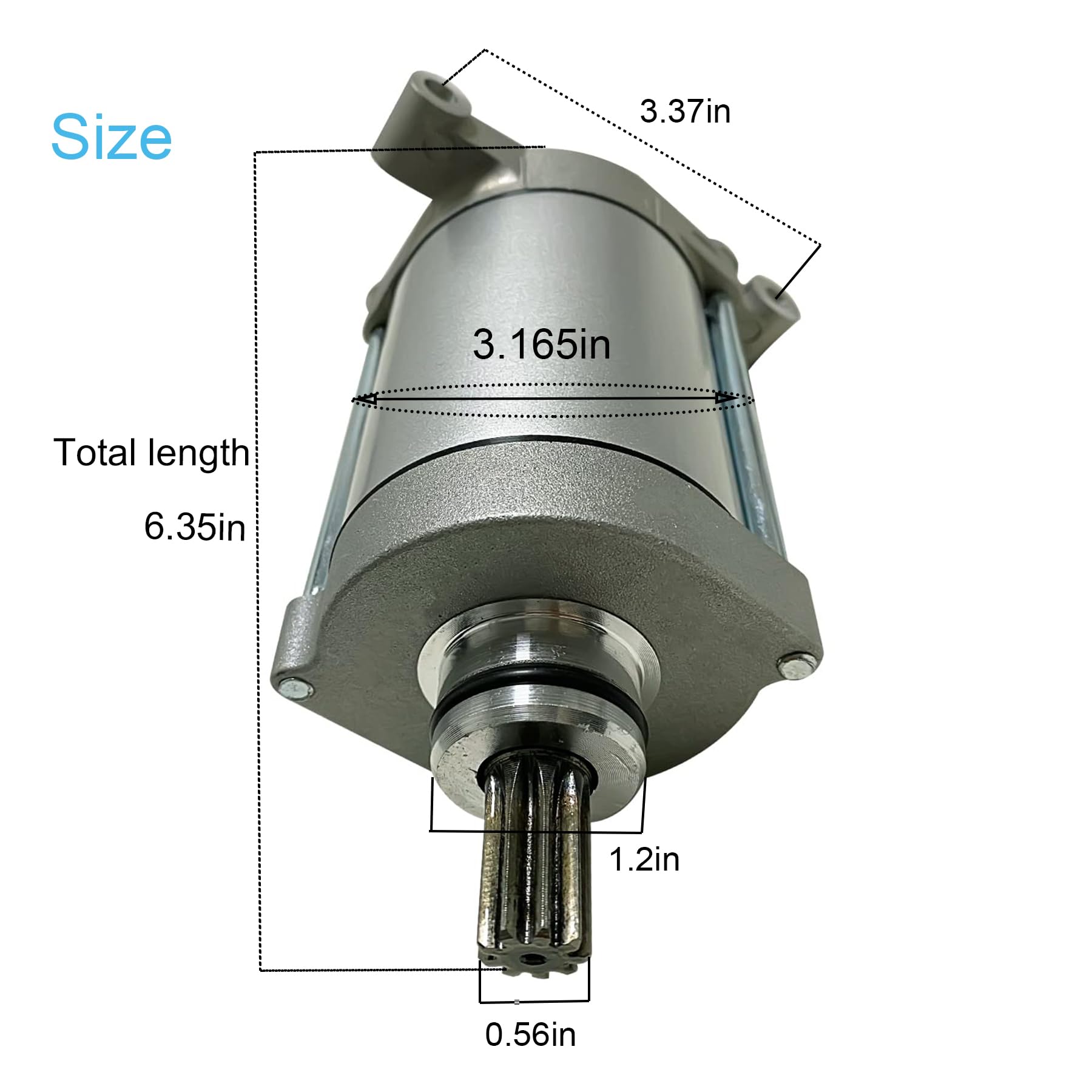 FUYEAR starter motor easy installation for quick replacement