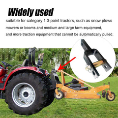 FUYEAR two-height connection option for flexible mounting on 3-point tractors