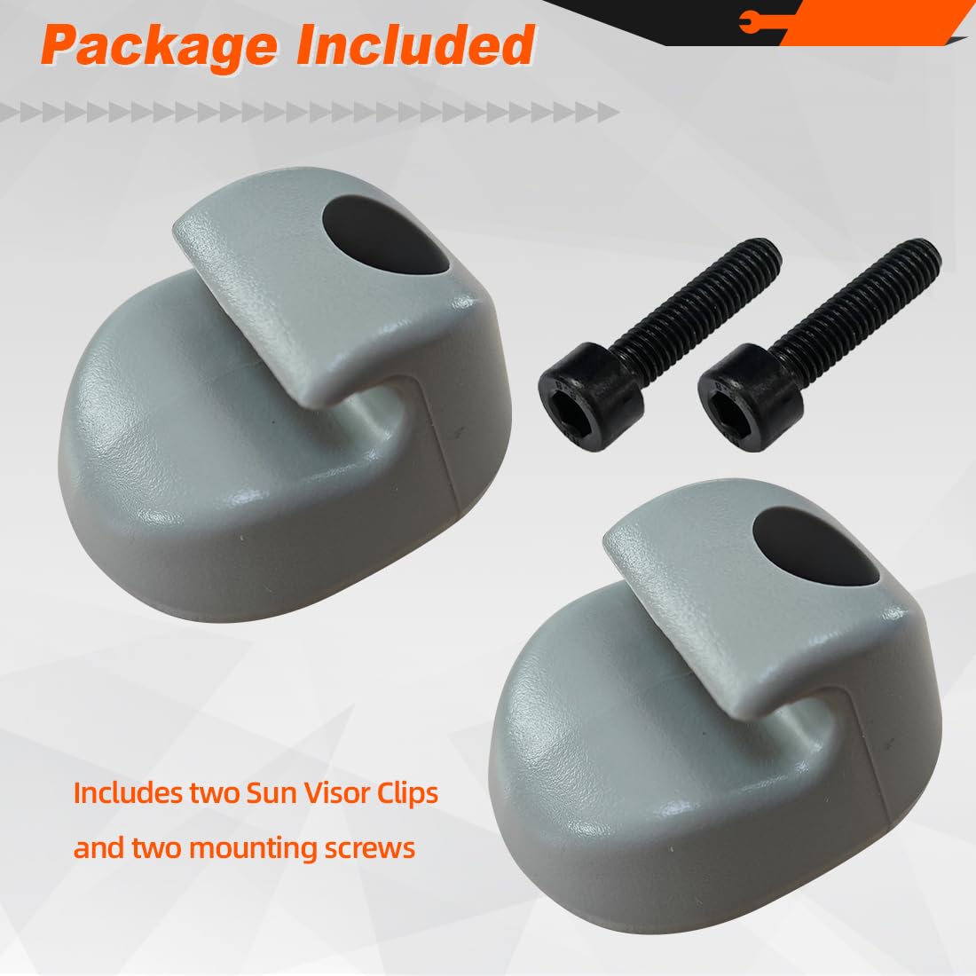 Heavy-duty visor clips resist vibration and temperature shifts on demanding routes