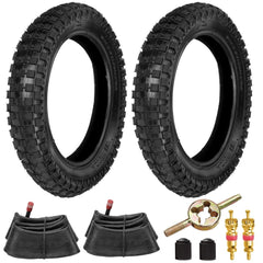 FVRITO 125x275 knobby tire close-up highlighting rugged traction for diverse terrains