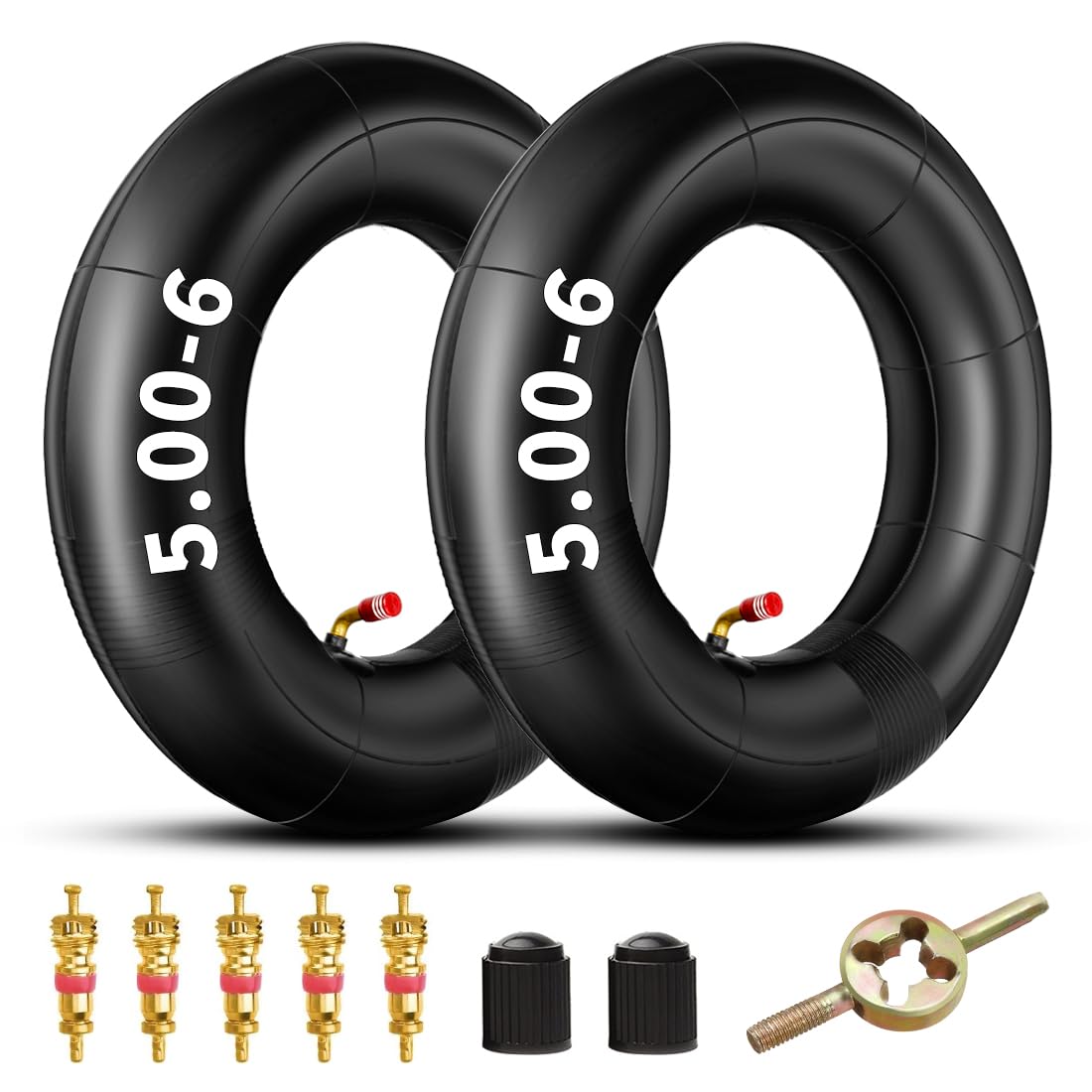 FVRITO 12x5.00-6 inner tube for Razor Dirt Quad improves tire reliability