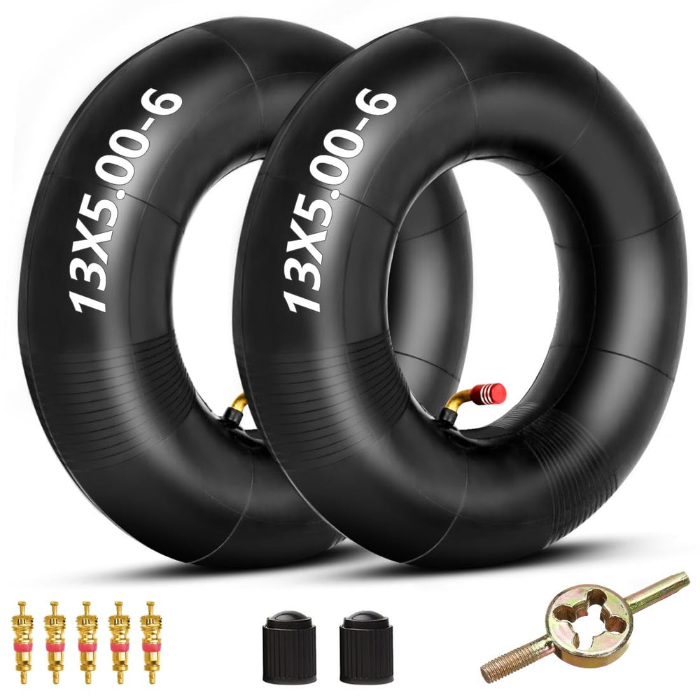 FVRITO 13x5-6 inner tube, side view, rugged rubber for outdoor equipment.