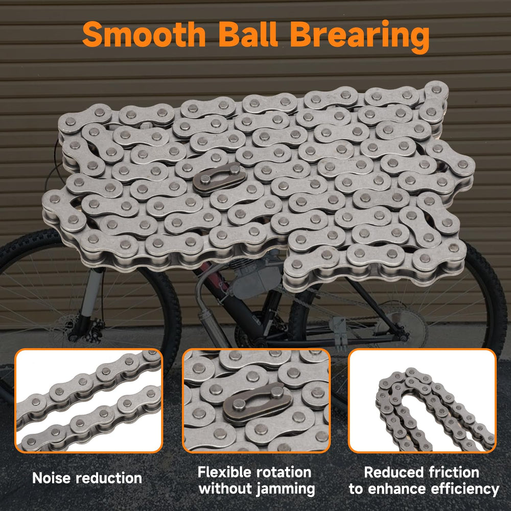 FVRITO 415 chain installation steps illustration for quick setup