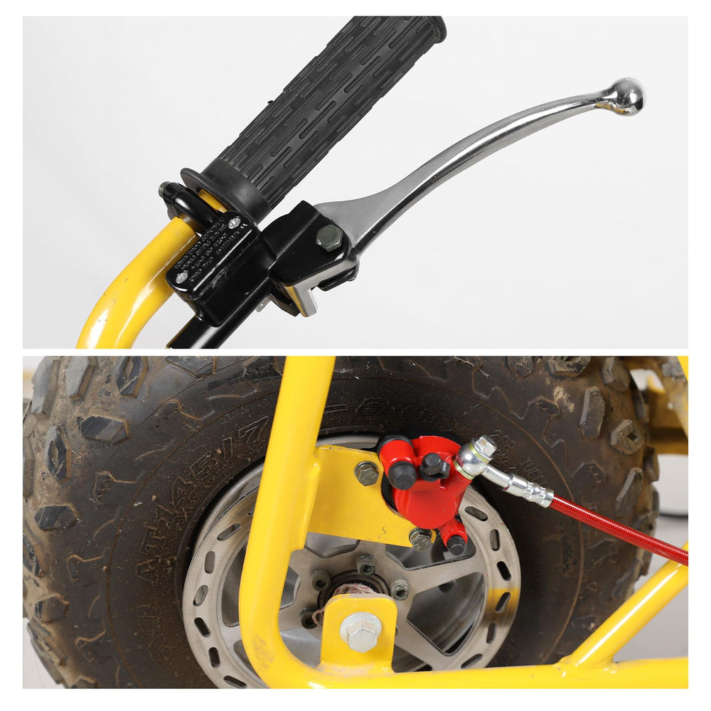 FVRITO assembled kit overview showing complete hydraulic brake upgrade