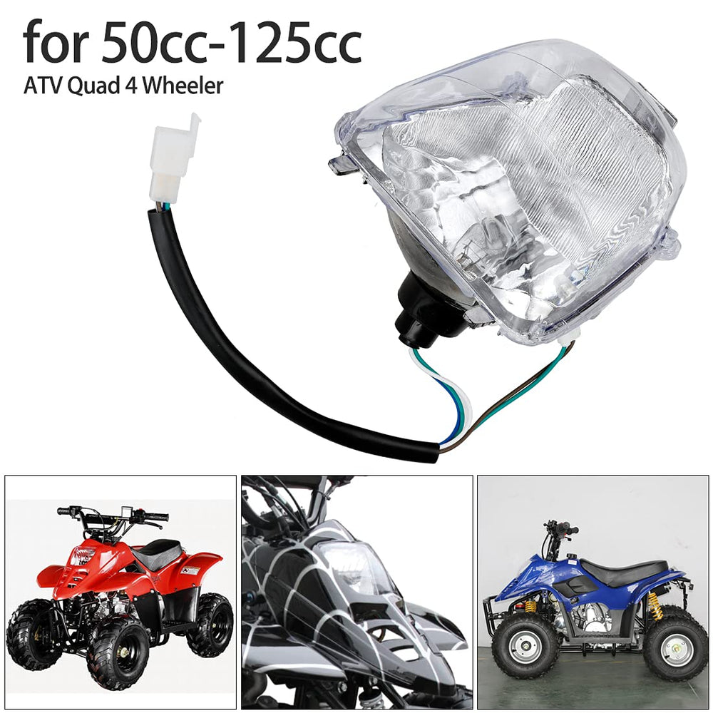FVRITO ATV tail light rear view with bright red LED