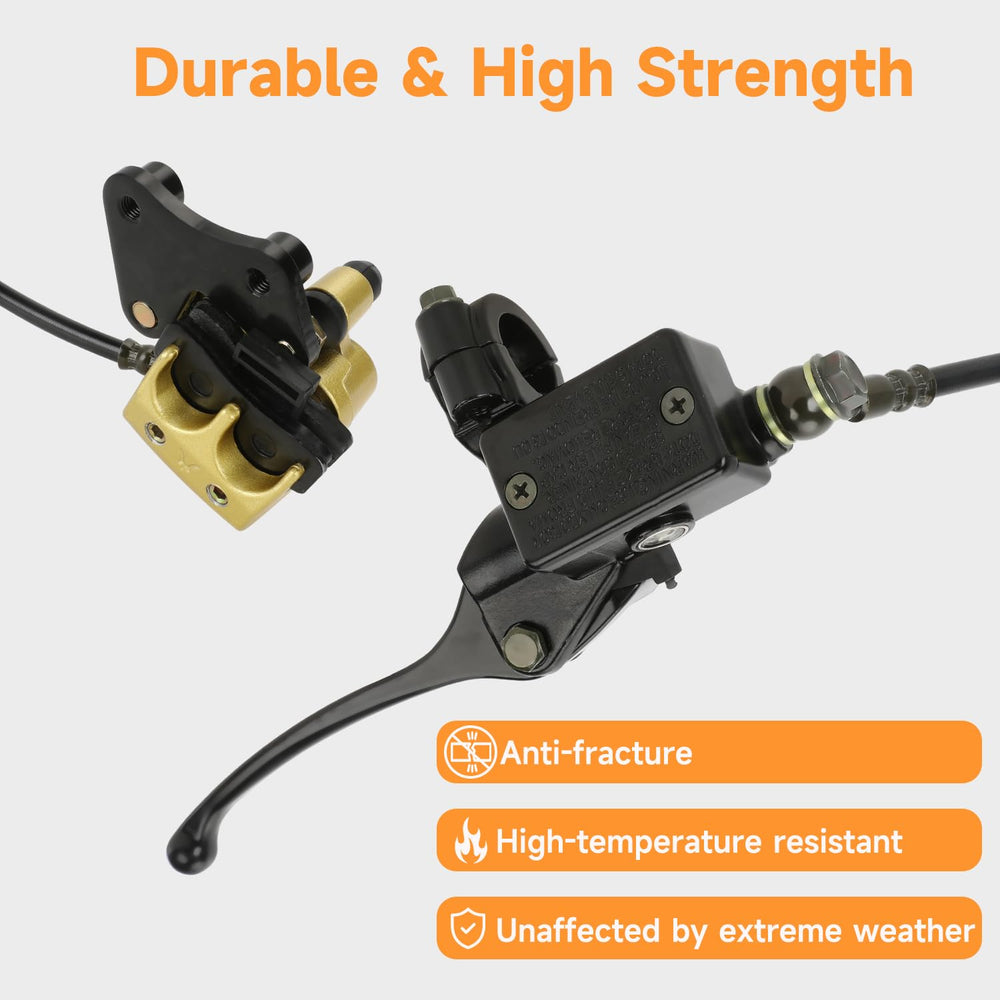 FVRITO brake caliper assembly – front kit with pads for reliable stopping on dirt bikes.