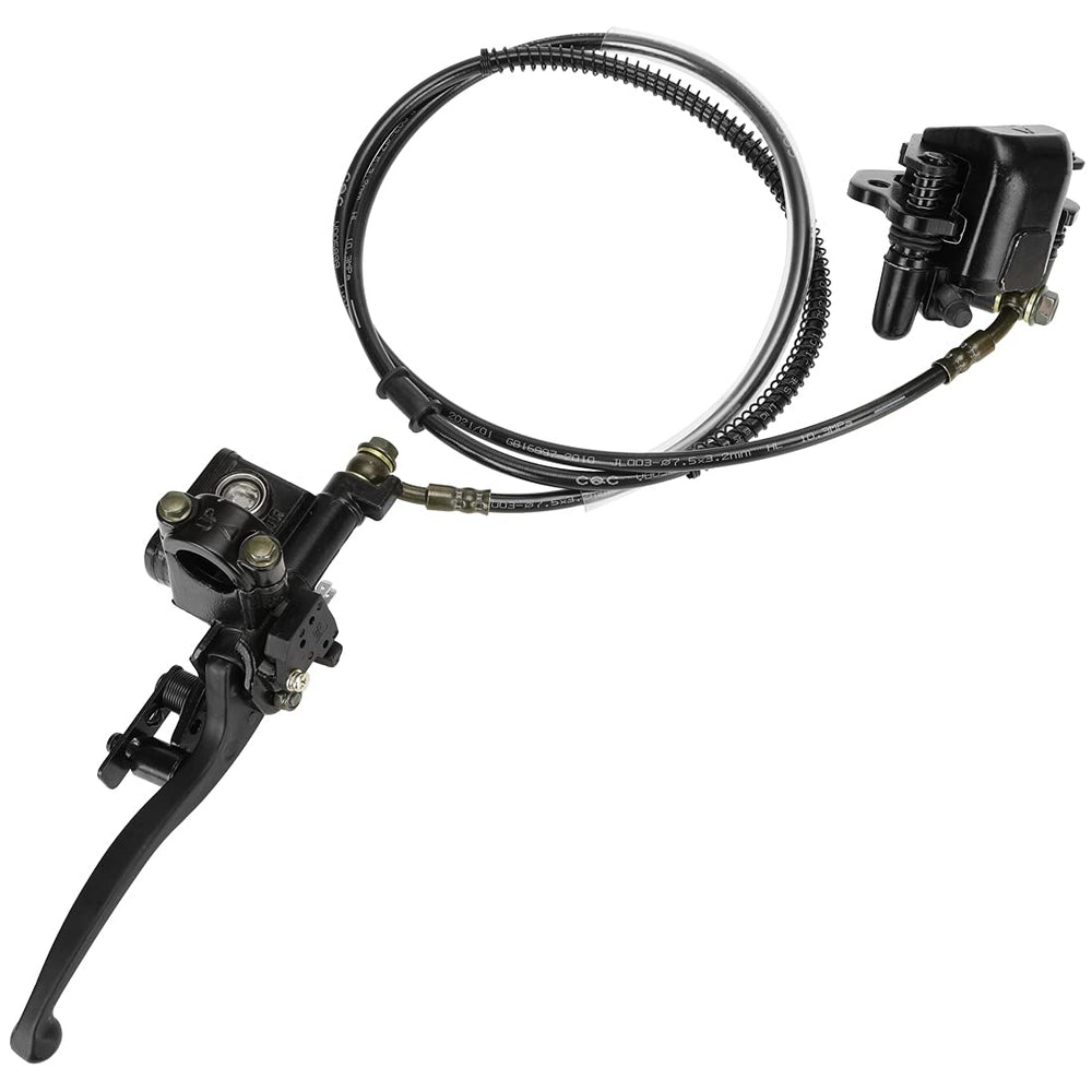 FVRITO brake master cylinder assembly close-up showing mounting points