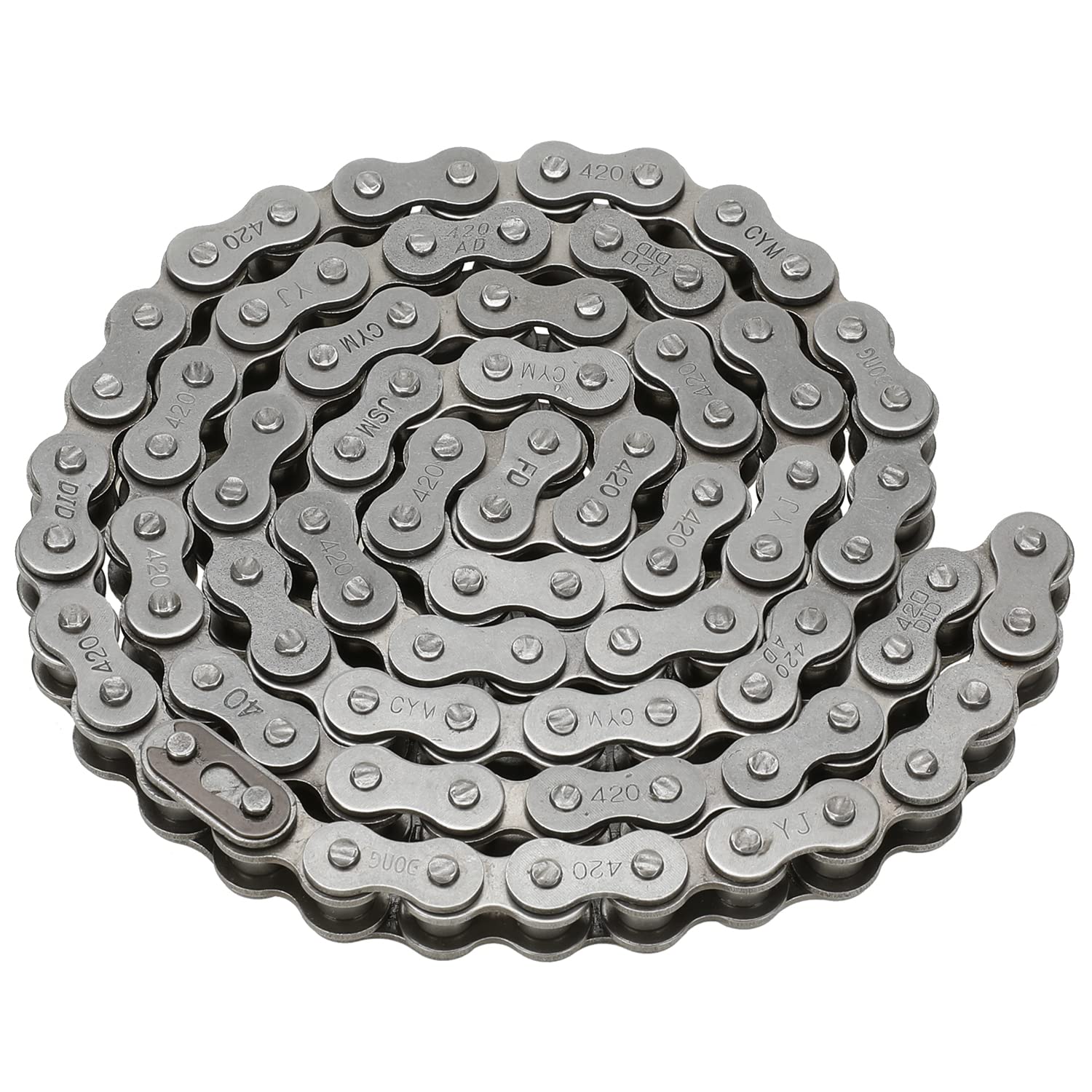 FVRITO compatible mini bike chain showcased on rugged trail surfaces.