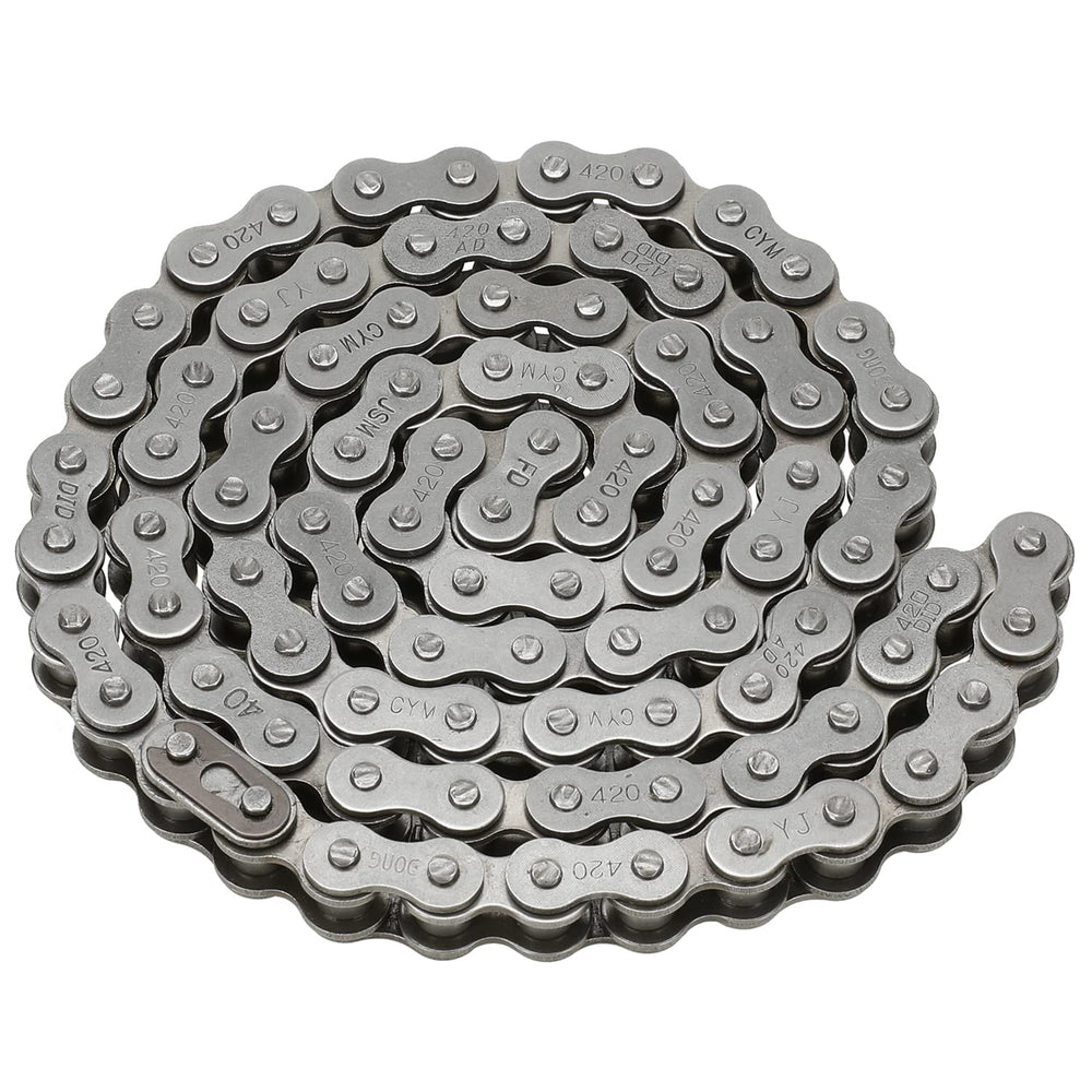 FVRITO compatible mini bike chain showcased on rugged trail surfaces.