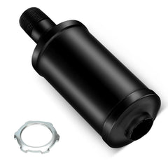 FVRITO exhaust muffler with header fitment for Predator engines, enabling easy installation.